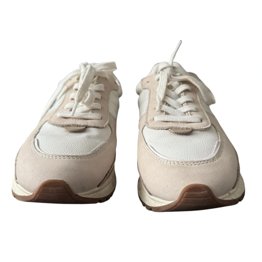 Madewell Kickoff Trainer Sneakers Women’s Size 9 Antique Cream Neutral Comfort - Picture 5 of 10